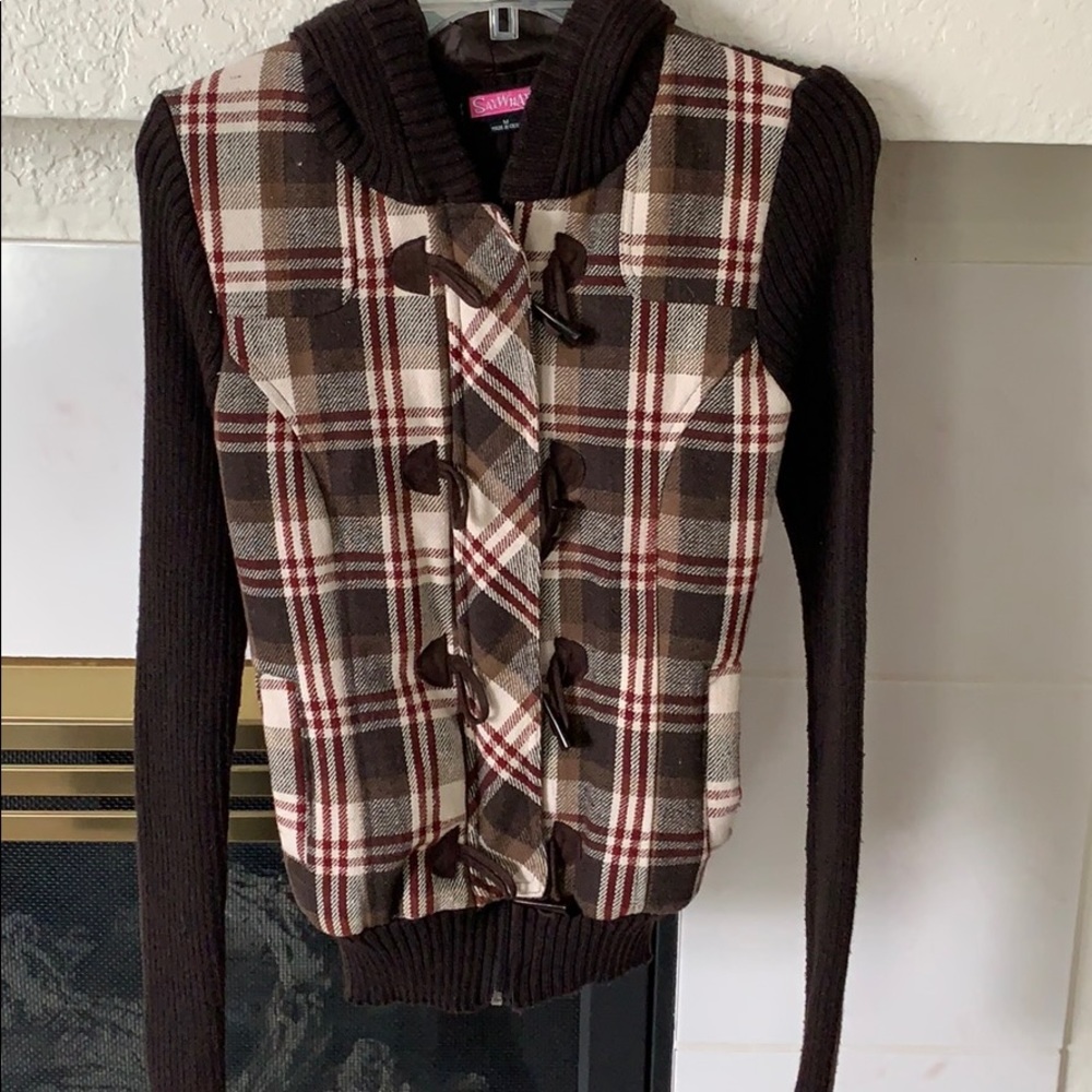 Say What sweater jacket